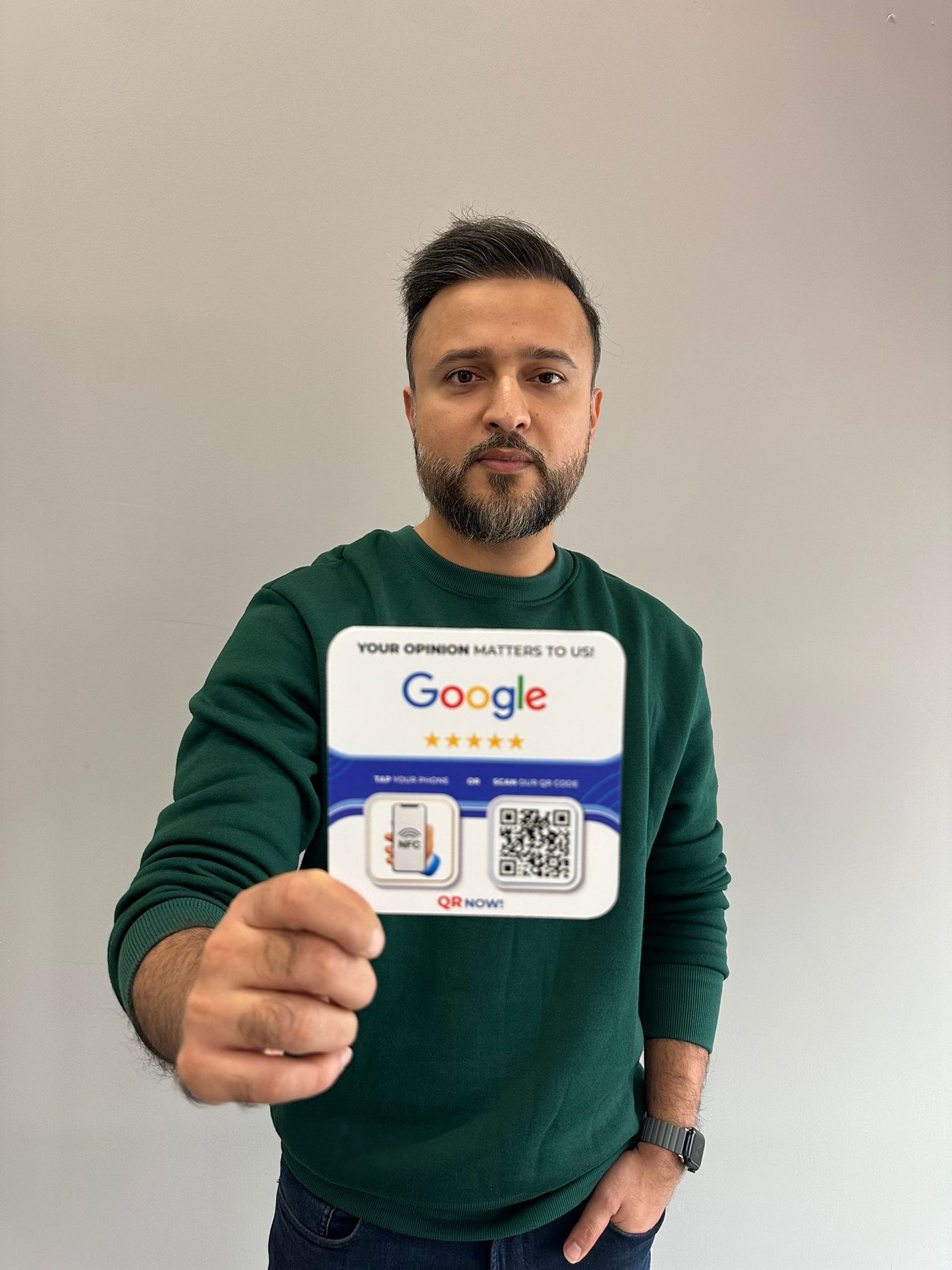 1 x QR NOW! - Get your Google Reviews