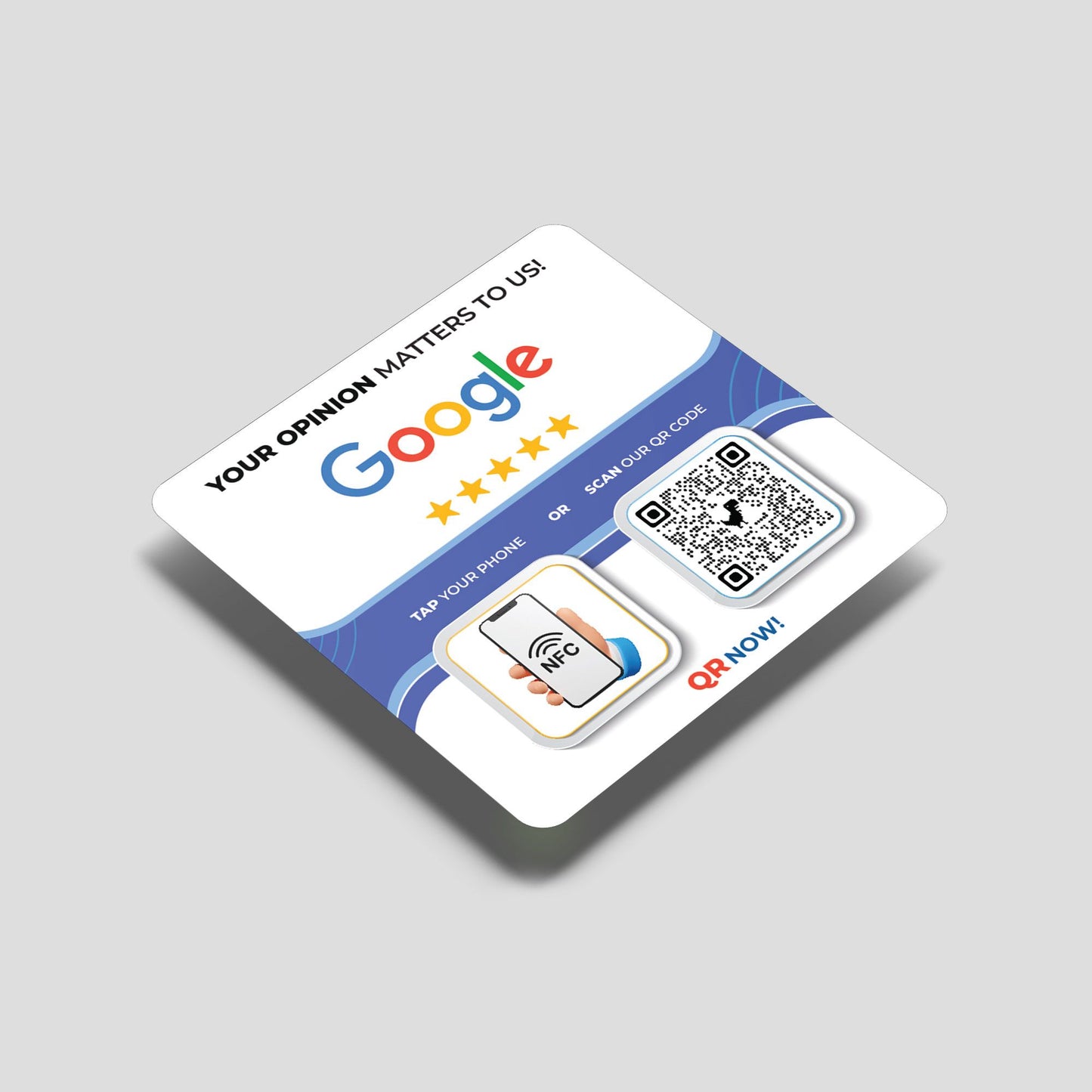 1 x QR NOW! - Get your Google Reviews