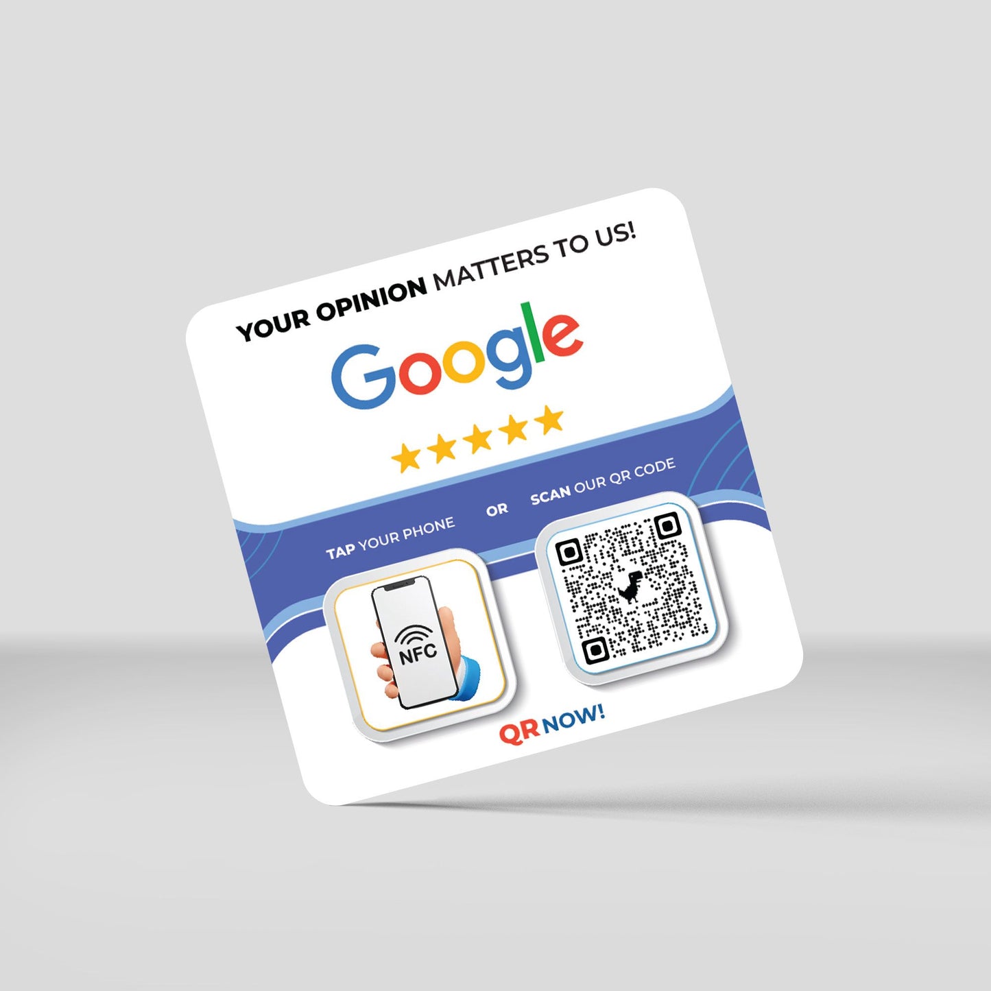 1 x QR NOW! - Get your Google Reviews